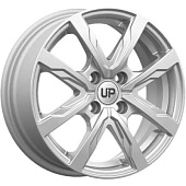 Wheels UP UP122 6x15 4*100 ET37 DIA60.1 Silver Classic Литой