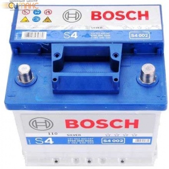 Аккумулятор BOSCH Silver 52 А/ч обратная R+ EN 470A, 207x175x190 0 092 S40 020