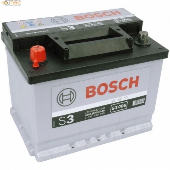 Аккумулятор BOSCH Silver 56 А/ч прямая L+ EN 480A, 242x175x190 0 092 S30 060