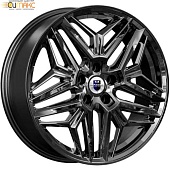 K&K Колумб 7x19 5*108 ET47 DIA60.1 Черный Литой