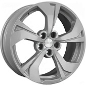Khomen KHW 1724 7x17 5*108 ET36 DIA65.1 F-Silver Литой