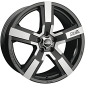 OZ Versilia 8x19 5*114.3 ET35 DIA75.1 Matt Black + Diamond Cut Литой