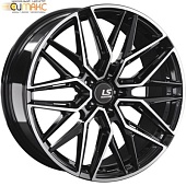 LS FlowForming RC59 8.5x19 5*108 ET30 DIA65.1 BKF Литой