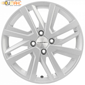 Khomen KHW 1609 6x16 4*100 ET50 DIA60.1 G-Silver Литой