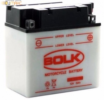 Аккумулятор BOLK MOTO Super 3 А/ч обратная R+ EN 40A, 114x39x87 503902-YT4B-BS