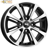 K&K Беринг 6.5x15 4*98 ET30 DIA58.6 Алмаз черный Литой