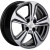 Khomen KHW 1502 6x15 4*100 ET46 DIA54.1 G-Silver-FP Литой