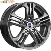 K&K Trinity 6x15 5*108 ET43 DIA67.1 Дарк платинум Литой