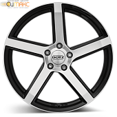 Dotz CP5 dark 8.5x18 5*112 ET45 DIA70.1 BFP Литой