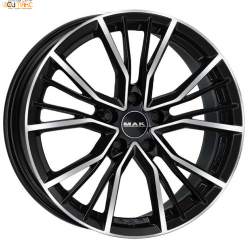 MAK Union 8.5x20 5*112 ET20 DIA66.6 Gloss Black Литой