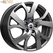 K&K Палермо 6x15 5*100 ET45 DIA67.1 Дарк платинум Литой