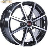 Alcasta M63 6x15 4*100 ET46 DIA60.1 BKF Литой