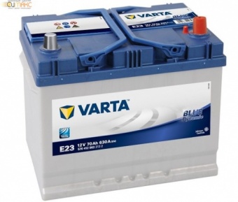 Аккумулятор VARTA Blue Dynamic 70 А/ч обратная R+ EN 630A, 261x175x220 E23 570 412 063 313 2
