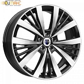 K&K Марвел 7.5x19 5*114.3 ET53 DIA67.1 Алмаз черный Литой