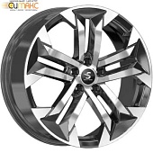 K&K КР015 7.5x19 5*108 ET38 DIA60.1 Diamond quartz Литой
