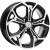 Khomen KHW 1702 7x17 5*110 ET45 DIA67.1 Black-FP Литой