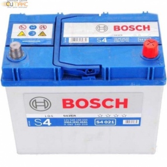Аккумулятор BOSCH Silver 45 А/ч обратная R+ EN 330A, 238x129x227 0 092 S40 210