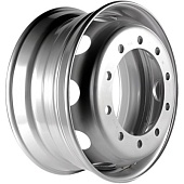 Asterro 2237A 9x22.5 10*335 ET159 DIA281 Silver Штампованный
