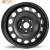 Eurodisk 86J46H 7x17 5*114.3 ET48.5 DIA67.1 Black Штампованный