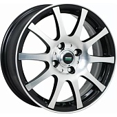 Megami MGM-2 6x15 5*100 ET40 DIA60.1 BKF Литой