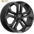 K&K КР015 7.5x19 5*114.3 ET40 DIA64.1 Черный Матовый Литой