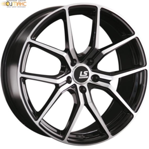 LS FlowForming RC47 8.5x19 5*112 ET25 DIA66.6 BKF Литой