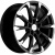 Khomen KHW 1808 7.5x18 5*112 ET43 DIA57.1 Black-FP Литой
