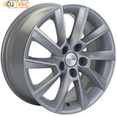 Khomen KHW 1507 6x15 5*100 ET38 DIA57.1 F-Silver Литой
