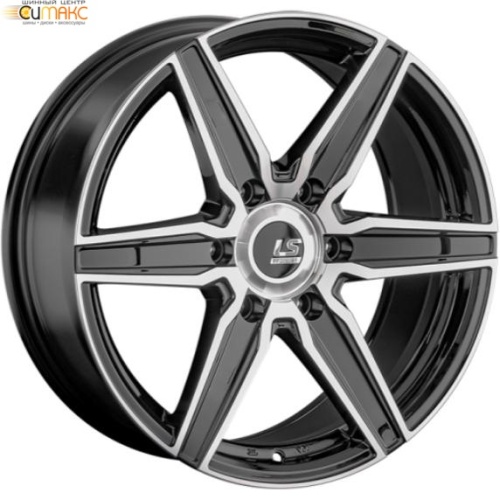 LS FlowForming RC62 8x18 6*139.7 ET40 DIA75.1 BKF Литой