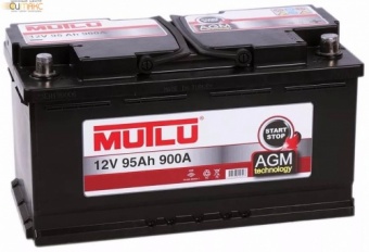 Аккумулятор MUTLU Start-Stop Plus 95 А/ч обратная R+ EN 900A, 353x175x190 AGM.L5.95.090.A