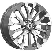 Скад КР003 7.5x19 5*114.3 ET40 DIA64.1 Diamond gloss graphite Литой
