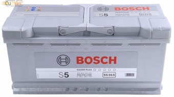 Аккумулятор BOSCH Silver Plus 110 А/ч обратная R+ EN 920A, 393x175x190 0 092 S50 150