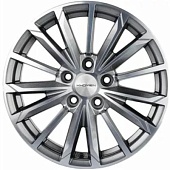 Khomen KHW 1611 6.5x16 5*112 ET39.5 DIA66.6 G-Silver-FP Литой