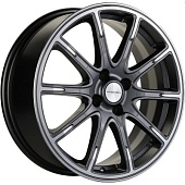 Khomen KHW 1707 6.5x17 4*100 ET43 DIA60.1 Gray-FP Литой