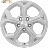 Khomen KHW 1606 6.5x16 5*114.3 ET46 DIA67.1 F-Silver Литой