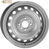 Trebl 6565 5.5x14 4*100 ET45 DIA56.6 Silver Штампованный