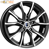 K&K Твист 7.5x17 5*110 ET39 DIA65.1 Алмаз черный Литой
