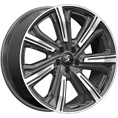 K&K Kleemann 8.5x20 5*108 ET45 DIA63.3 Diamond black gris Литой