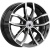 K&K Фрост 6.5x15 5*100 ET45 DIA67.1 Алмаз черный Литой