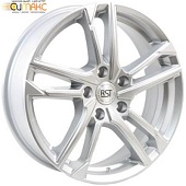 RST R197 6.5x17 5*114.3 ET37 DIA66.6 Silver Литой