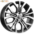 K&K КС736 6.5x16 5*114.3 ET45 DIA67.1 Алмаз черный Литой
