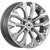 K&K Морейн 6.5x17 5*112 ET43 DIA66.6 Дарк платинум Литой