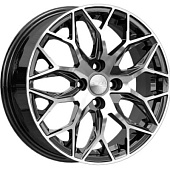 Скад Фабиан 6x16 4*100 ET45 DIA60.1 Алмаз Литой
