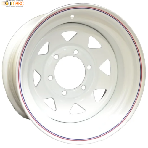 Off Road Wheels Nissan/Toyota 7x16 6*139.7 ET0 DIA110.1 White Штампованный