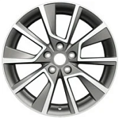 Khomen KHW 1802 7x18 5*108 ET40 DIA60.1 Gray-FP Литой
