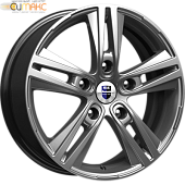 K&K Прайм 6.5x17 5*114.3 ET46 DIA67.1 Дарк платинум Литой