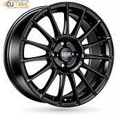 OZ Superturismo LM 8.5x19 5*112 ET30 DIA75.1 Matt Black Silver Lettering Литой