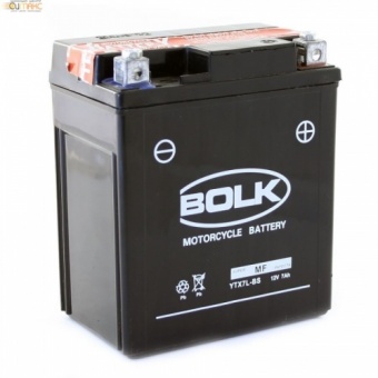 Аккумулятор BOLK MOTO Super 6 А/ч обратная R+ EN 85A, 114x70x131 506014-YTX7L-BS