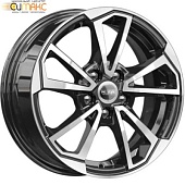 K&K КС1005 6x15 5*114.3 ET46 DIA67.1 Алмаз черный Литой