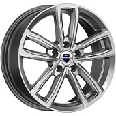 K&K Каланг 6.5x17 5*114.3 ET45 DIA54.1 Дарк платинум Литой